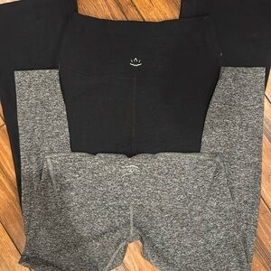 2 pairs beyond yoga pants size large